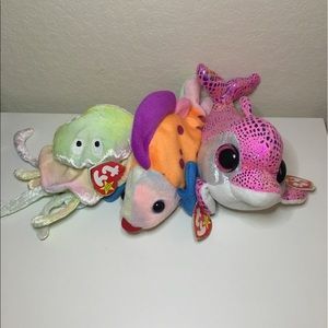 Beanie baby set of three